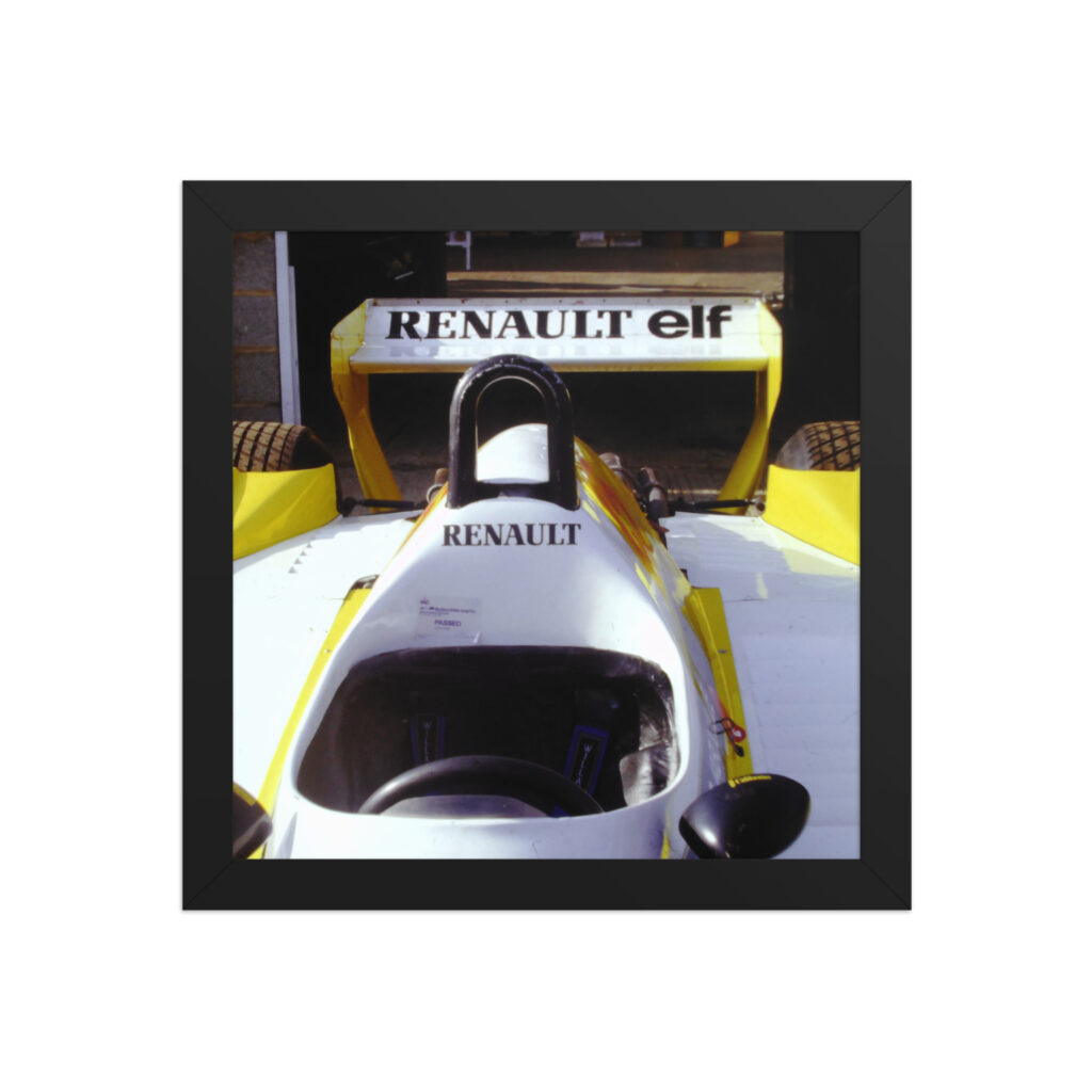Renault RS10 Framed Print - 1979 British Grand Prix